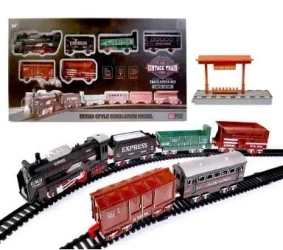 Pociąg Vintage z torami - Artyk