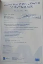 Zestaw plansz konturowych do pracy grupowej Młodsze dzieci Część 2 - Jaźwińska Izabela, Kosecka Magdalena