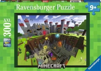 Puzzle dla dzieci 300 Minecraft - Ravensburger