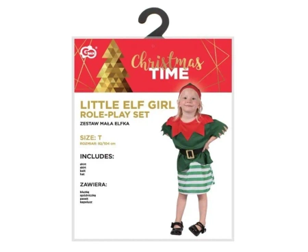 Strój dla dzieci Mała Elfka rozm. 92/104cm - Godan