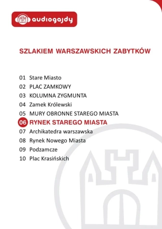 audiobook Rynek Starego Miasta. Szlakiem warszawskich zabytków - Ewa Chęć