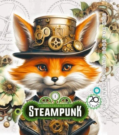 Kolorowanka 160x160 Steampunk Lis - Fresh