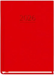 Terminarz 2026 B6 Marta czerwony - praca zbiorowa