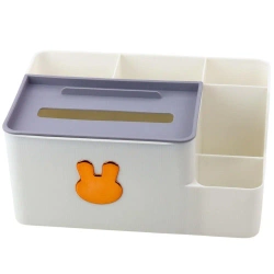 Organizer na biurko z pudełkiem na chusteczki