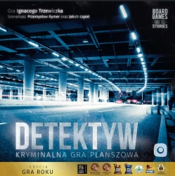 Detektyw: Kryminalna gra planszowa Edycja Gra Roku - Przemysław Rymer, Ignacy Trzewiczek, Jakub Łapot