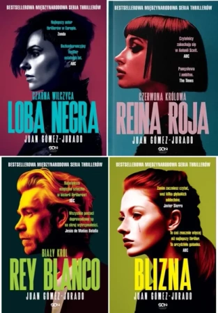Juan Gómez-Jurado Reina/Loba/Rey/Blizna KOMPLET - Juan Gómez-Jurado