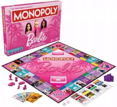 Gra MONOPOLY Barbie w.polska G0038 08743
