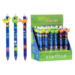 Długopis Ścieralny Automatyczny 0.7 Dinosaur A 24szt. Starpak 552680