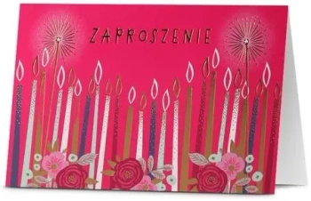 Zaproszenie Uniwersalne (5szt) - Pan Dragon