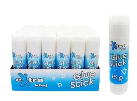 Klej w sztyfcie 15g (24szt) - eXtra klej
