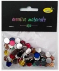 Kółka akrylowe z mikrostrukturą 10mm 14g - Galeria Hobby