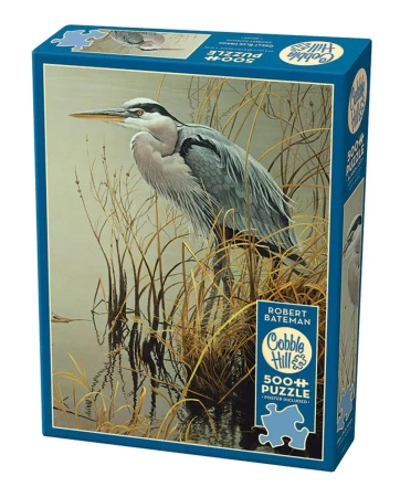 Puzzle 500 Czapla błękitna 113149 - Cobble Hill