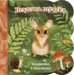 Brązowa myszka. Książeczka z okienkami - Ginger Swift, Riley Samel