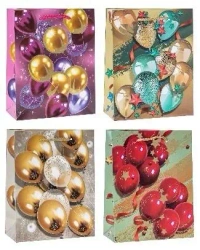 Torebka ozdobna 31x42x12cm mix ROZETTE