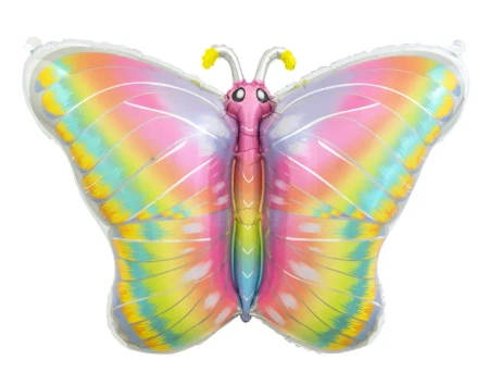 Balon foliowy Pastelowy Motyl - Godan