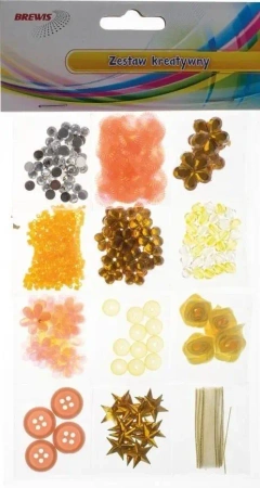 Zestaw kreatywny pomarańczowy - Brewis
