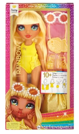 Rainbow High Swim&Style Fashion Doll - Sunny - MGA