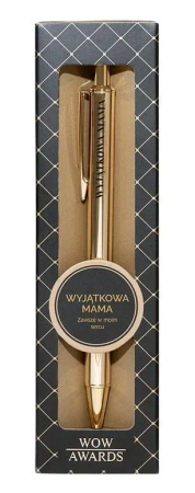 Długopis prezentowy z napisem Wyjątkowa Mama - Praca zbiorowa