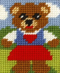 Haft. Moje pierwsze wyszywanie - Miś - Anex-bis