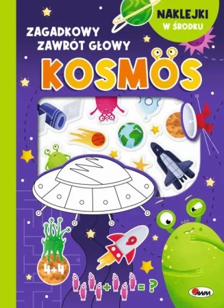 Kosmos - wypukłe naklejki. Zagadkowy zawrót głowy - Natalia Kawalko-Dzikoowska