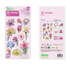 Naklejki 3D - Kwiaty - Avenir