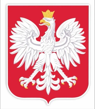 Dekoracje okienne dwustronne - Godło Polski A3 - LearnHow