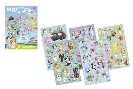 Naklejki Bluey - Kids Euroswan zabawki licencja