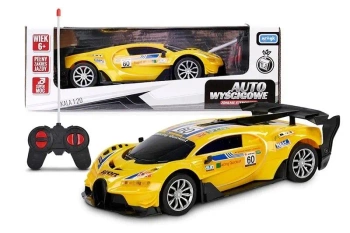 Auto wyścigowe R/C Toys for Boys żółte - Artyk