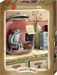 Puzzle 1000 elementów Zozoville Kwarantanna - Heye