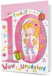 Karnet B6 Urodziny 10 - Pan Dragon