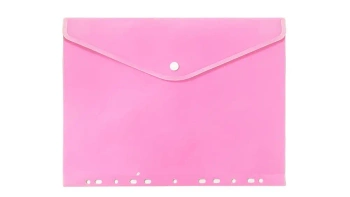 Teczka koperta A4 PP zawieszana pastel różowa - Biurfol