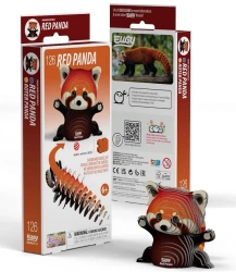 Czerwona Panda Eugy. Eko Układanka 3D - Eugy
