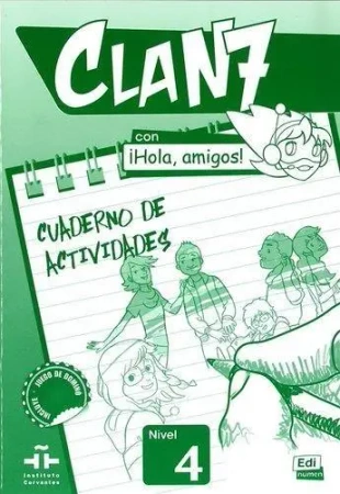 Clan 7 con Hola amigos 4 ćwiczenia - praca zbiorowa