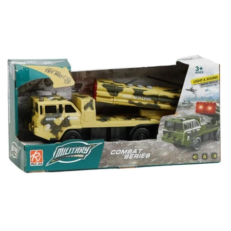 Samochód wojskowy z wyrzutnią rakiet - Maksik