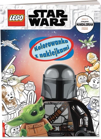 Lego Star Wars Kolorowanka z naklejkami NA-6302 - Opracowanie zbiorowe