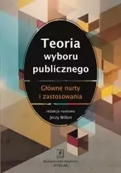Teoria wyboru publicznego - Wilkin Jerzy