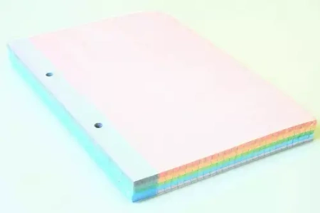 Wkład do segregatora A5/50 kratka kolor