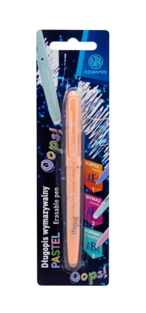 Długopis ścieralny ASTRA Oops! 1 szt. mix - ASTRA art-pap