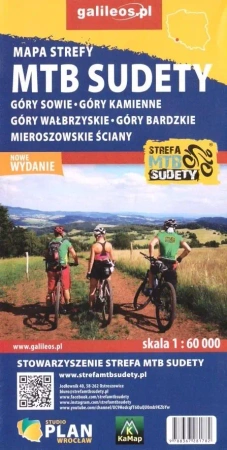 Mapa - MTB Sudety 1:60 000 - praca zbiorowa