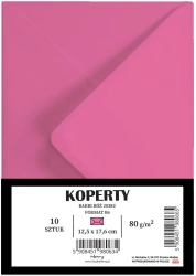 Koperty B6 Barbi róż 10szt - Henry