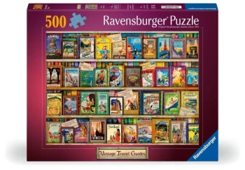 Puzzle 2D: Vintage - Pocztówki 500el - Ravensburger