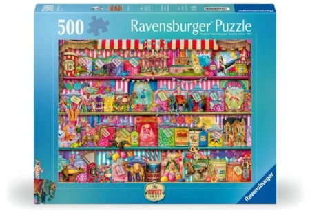 Puzzle 2D: Sklep z łakociami 500el - Ravensburger