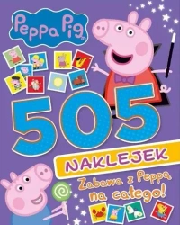 Peppa Pig 505 naklejek. Zabawa na całego! - praca zbiorowa