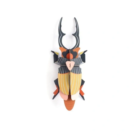 Model kartonowy 3D Wall Art - Beettles. Giant Stag - Studio ROOF