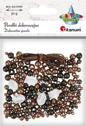 Zestaw do zrobienia biżuterii koraliki plastikowe - Titanum