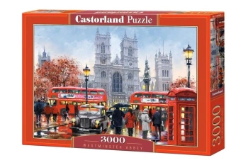 Puzzle 3000 Westminister Abbey CASTOR - Castorland