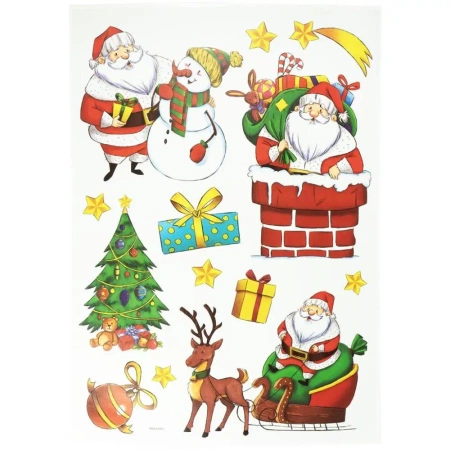 Naklejki ścienne zimowe wzory - Arpex