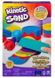 Kinetic Sand Zestaw Tęczowych narzędzi 383g - Spin Master