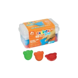 Kredki Misiaki Baby kuferek 48 szt - Carioca