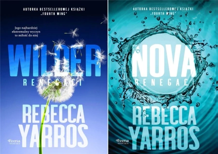 PAK Renegaci Wilder Tom 1 + Nova Tom 2 Rebecca Yarros - Rebecca Yarros